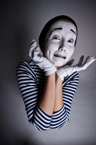 Вулиця mime . — стокове фото
