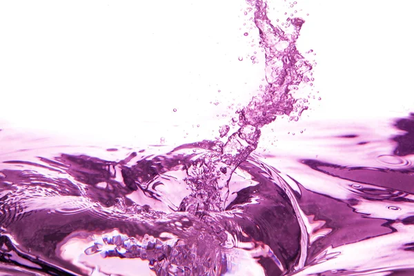 stock image Pink water. Closeup. Macro shot