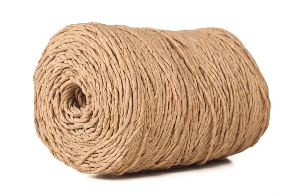 Катушка каната изолирована Стоковая Картинка