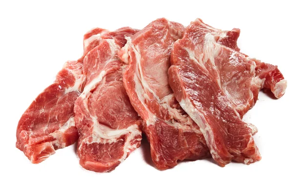 Rohes, saftiges Fleisch — Stockfoto