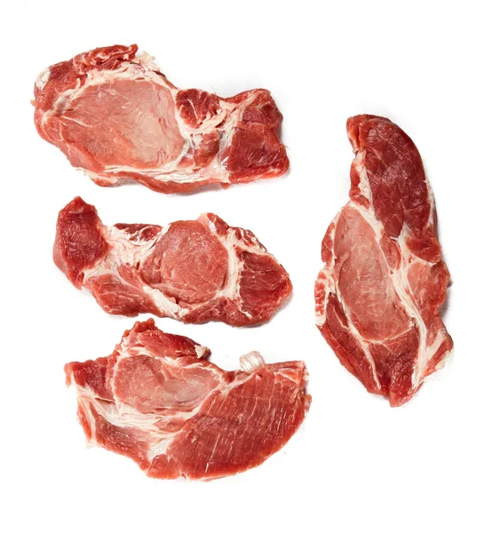 Rauw sappig vlees — Stockfoto