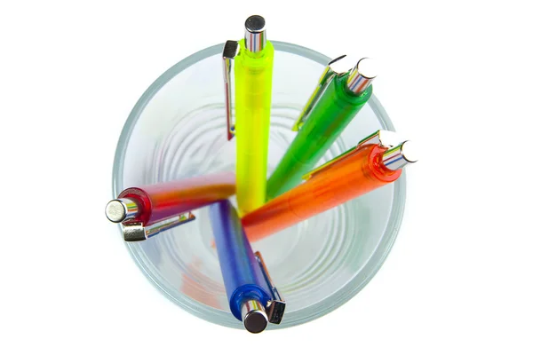 Multi-colored pens in a glass Stock Photo by ©TpaBMa2 6376289