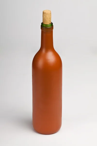 A garrafa de vinho Imagem De Stock