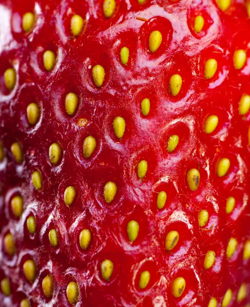 stock image The texture of strawberries.