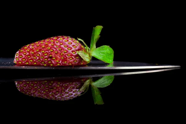 stock image Cut strawberries.