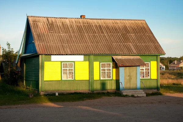 Dorp winkel in Rusland. — Stockfoto