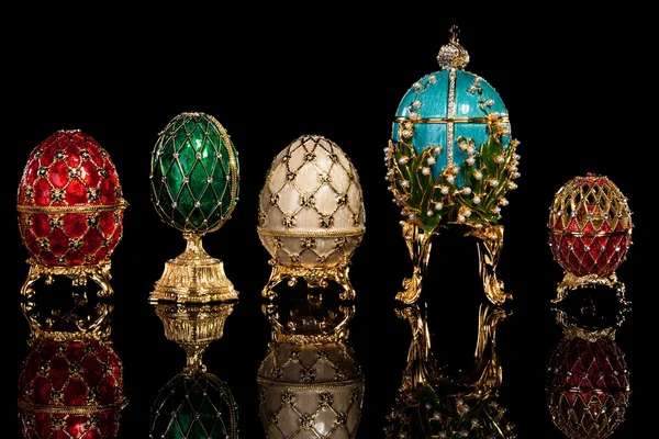 Fabergé yumurta grubu. — Stok fotoğraf