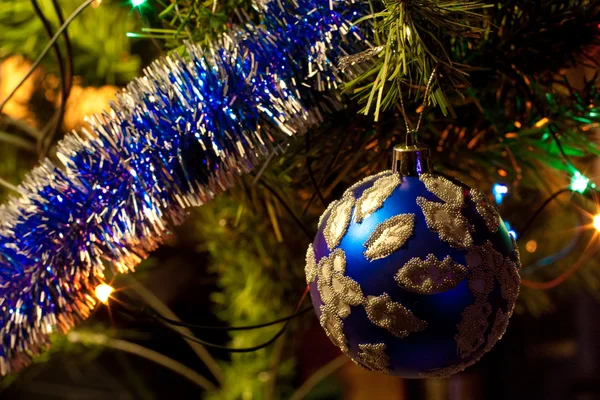 Décorations d'arbres de Noël — Photo