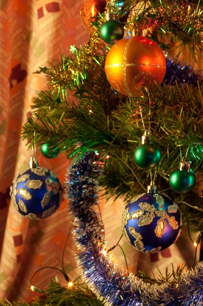Kerstboom decoratie — Stockfoto