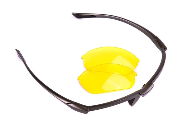 Рамка та лінза окулярів — стокове фото