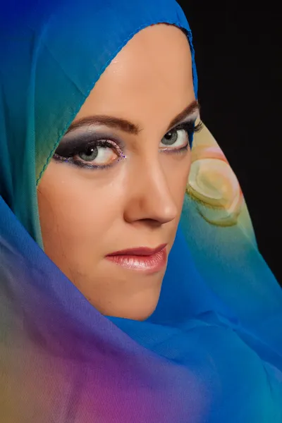 Arabský krásná žena. — Stock fotografie