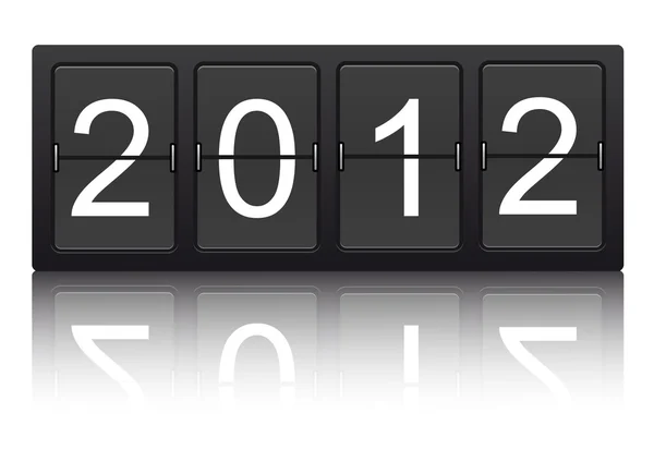 O ano de 2012 —  Vetores de Stock