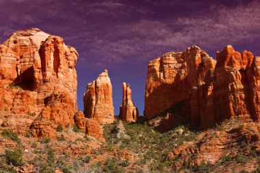 Cathedral Rock in Sedona clipart