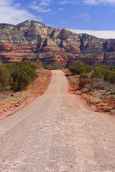 Estrada no deserto — Fotografia de Stock