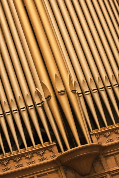 Church Organ Pipes — Stock Photo, Image