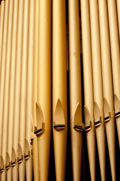 Церковные трубы — стоковое фото