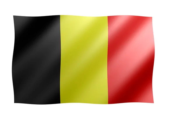 Bandeira da Bélgica — Fotografia de Stock