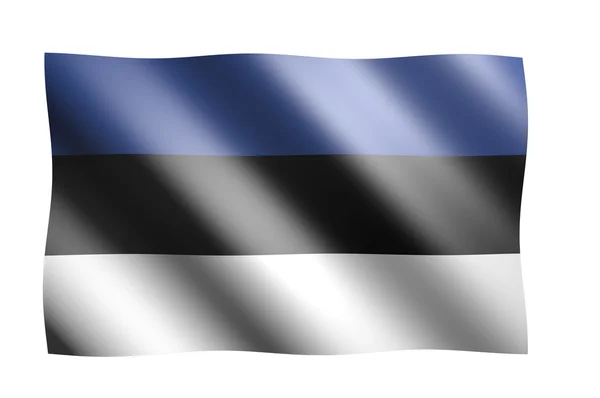 Bandiera dell'Estonia — Foto Stock