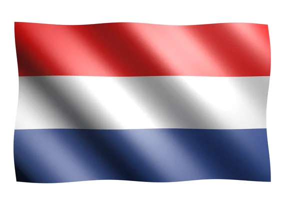 Flaga Niderlandów — Zdjęcie stockowe