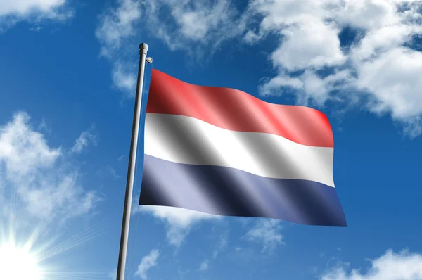 Bandera de los Países Bajos — Foto de Stock
