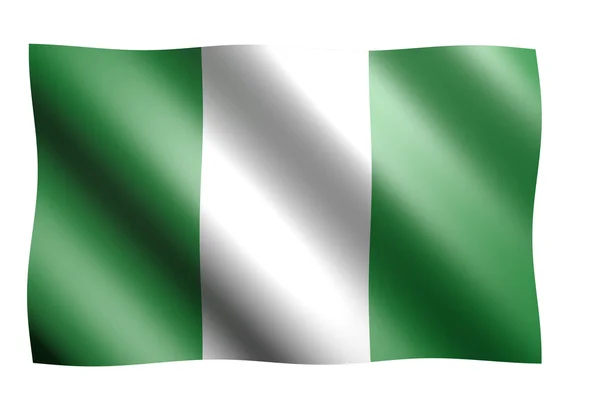 Bandera de Nigeria —  Fotos de Stock