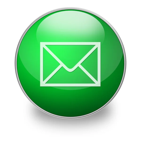 Green e-mail button