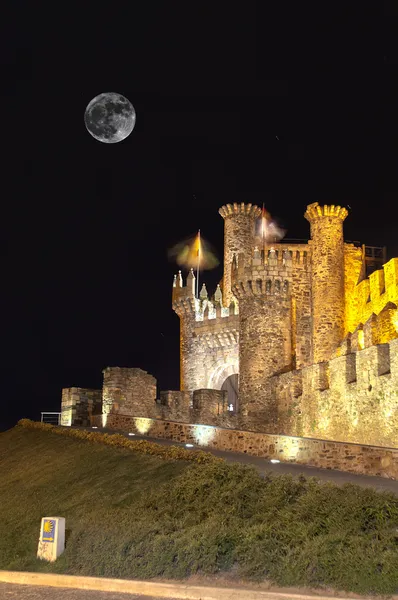 Castillo de Ponferrada — Foto Stock
