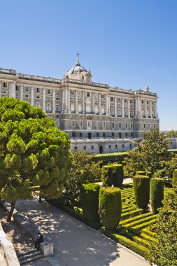 Palacio de Oriente, Madrid clipart