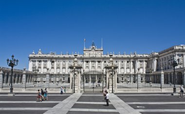 Palacio de Oriente, Madrid clipart