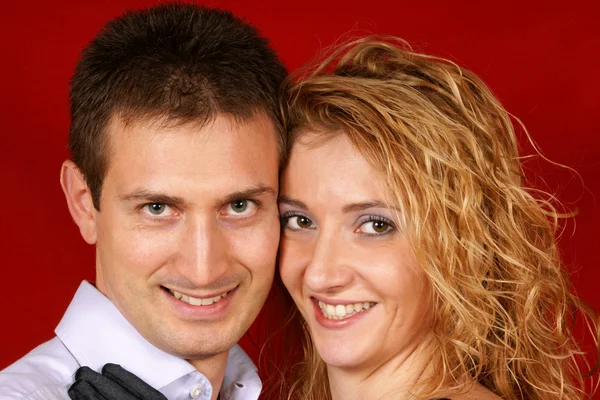 Young couple portrait — Stock Photo, Image