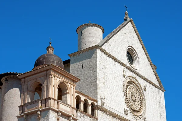 Påvliga basilikan Sankt Franciskus av assisi — Stockfoto