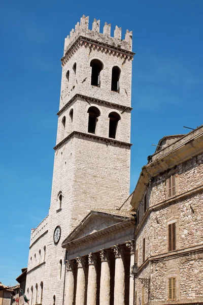 Assisi tarihi merkezi — Stok fotoğraf