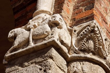 Kilise aziz ambrose (sant'ambrogio), milan