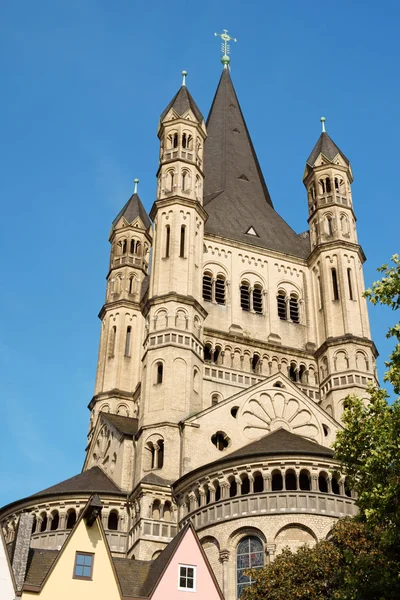 Velký kostel svatého Martina v Kolíně nad Rýnem — Stock fotografie