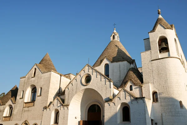 Церковь Святого Антонио Трулло в Альберобелло — стоковое фото