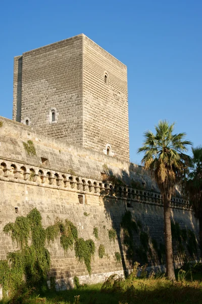 Norman-Zwabisch kasteel van bari, Apulië — Stockfoto