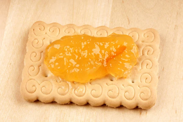 Sušenky s marmeládou — Stock fotografie