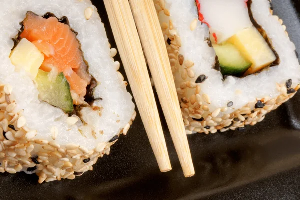 Makro sushi — Zdjęcie stockowe