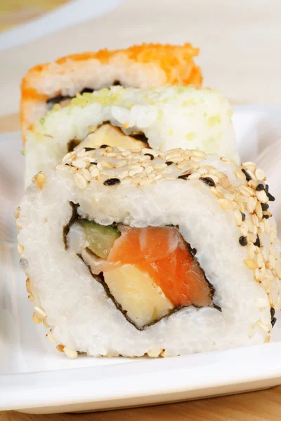 Sushi gros plan — Photo