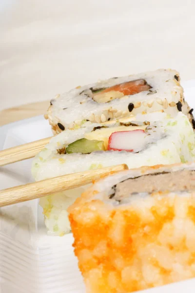 Sushi com copyspace — Fotografia de Stock