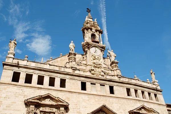 バレンシアでサントス フアネス教会 — ストック写真