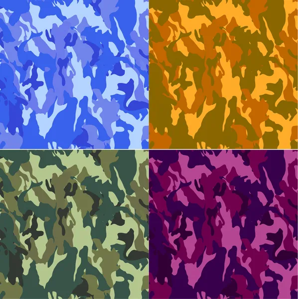 Camouflage pattern — Stock Vector
