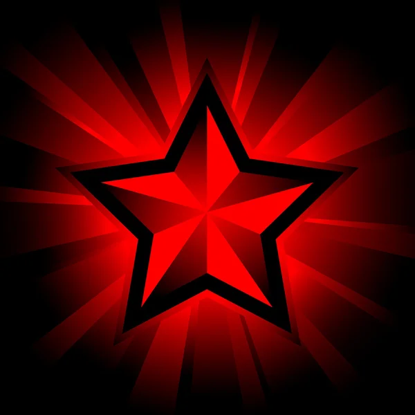 Λαμπρό αστέρι — Διανυσματικό Αρχείο