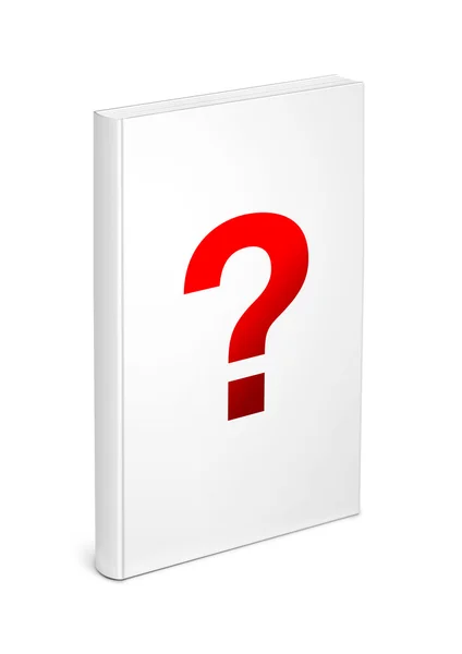 White book template — Stock Photo, Image