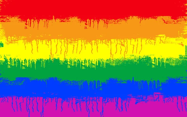 Bandeira gay — Vetor de Stock