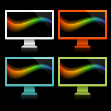 Color displays clipart