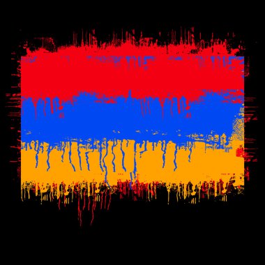Flag of armenia clipart