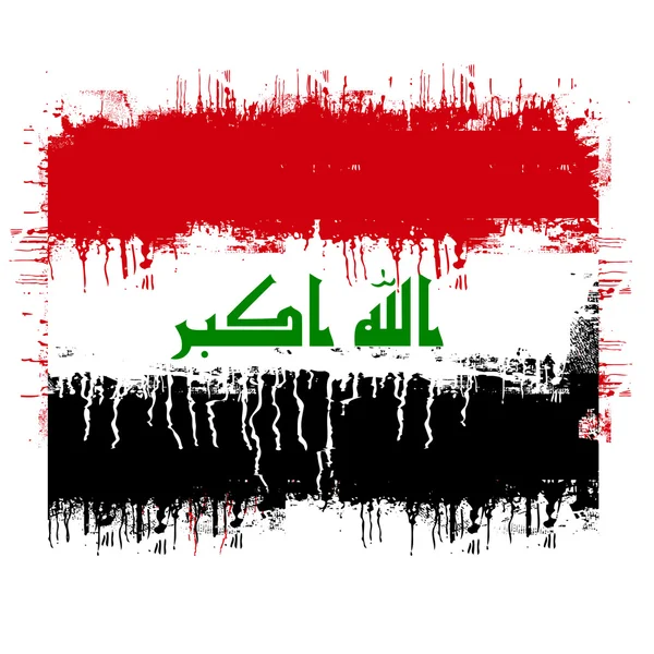 Bandera de Iraq — Archivo Imágenes Vectoriales