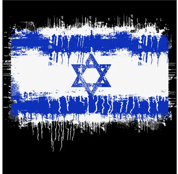 Flaga Izraela — Wektor stockowy
