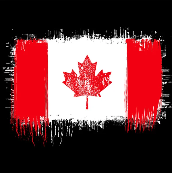 stock vector Flag of canada